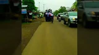 preview picture of video 'Polresta Muara Enim 'gowes muara Enim - polsek gunung megang''