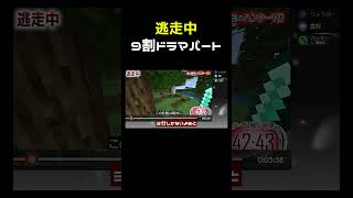 逃走中、９割ドラマパートドッキリ #shorts