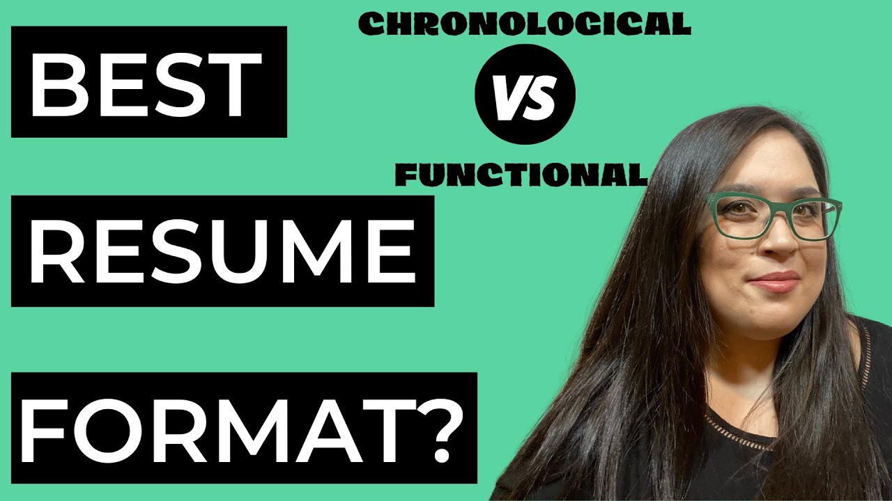 What is the difference between chronological and functional resume 