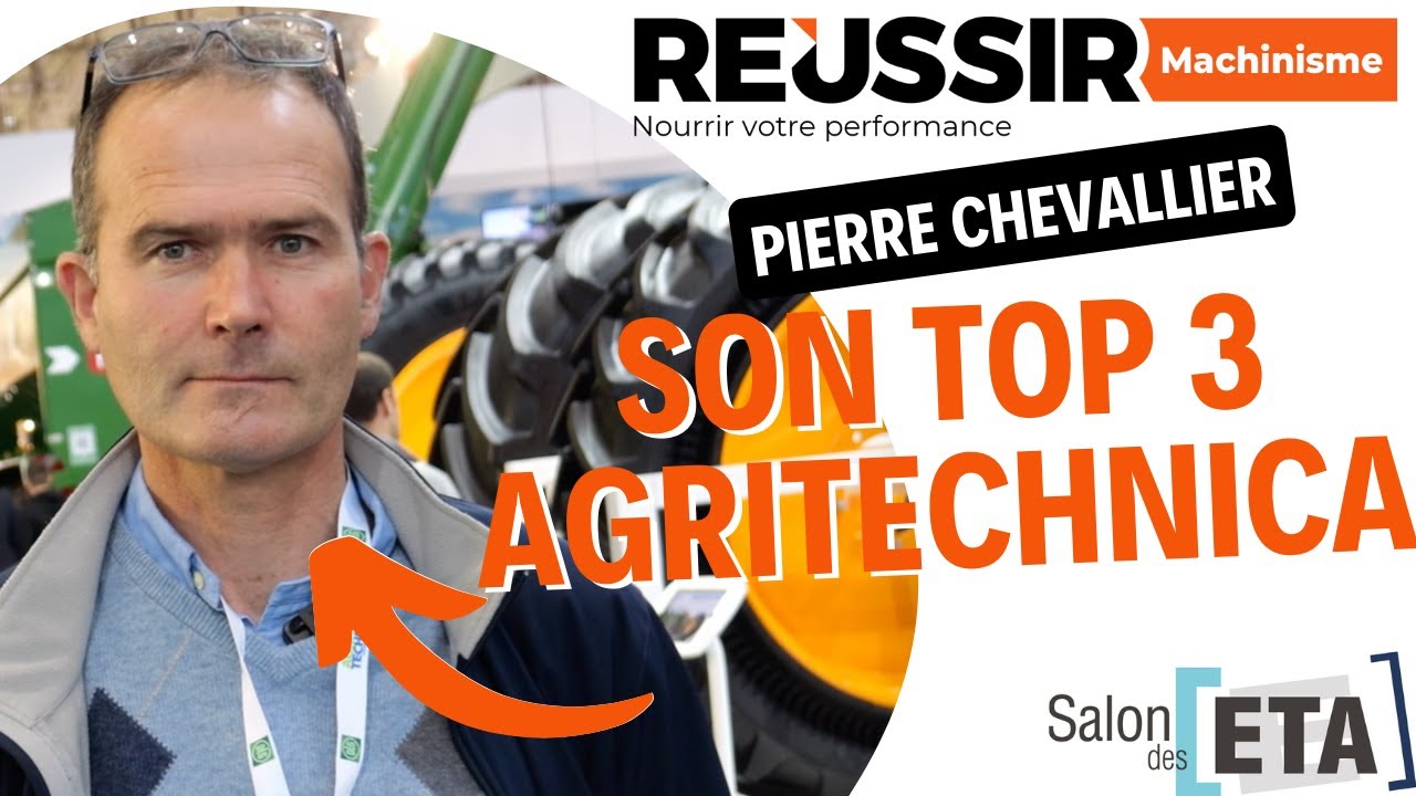 Agritechnica - Nouveautés machinisme : le top 3 de Pierre Chevallier