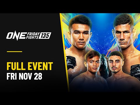 🔴 [Live in HD] ONE Friday Fights 135: Worapon vs. Lobo