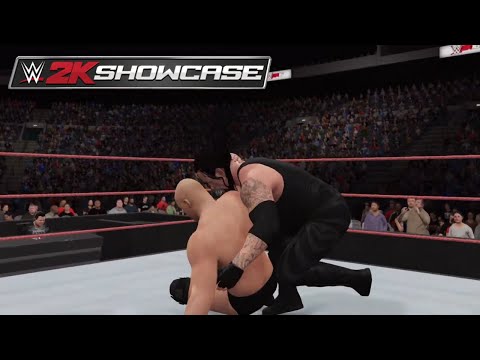 WWE 2K16 - Match #21 - Stone Cold Steve Austin vs The Undertaker [Austin 3:16 Showcase] (PS5)
