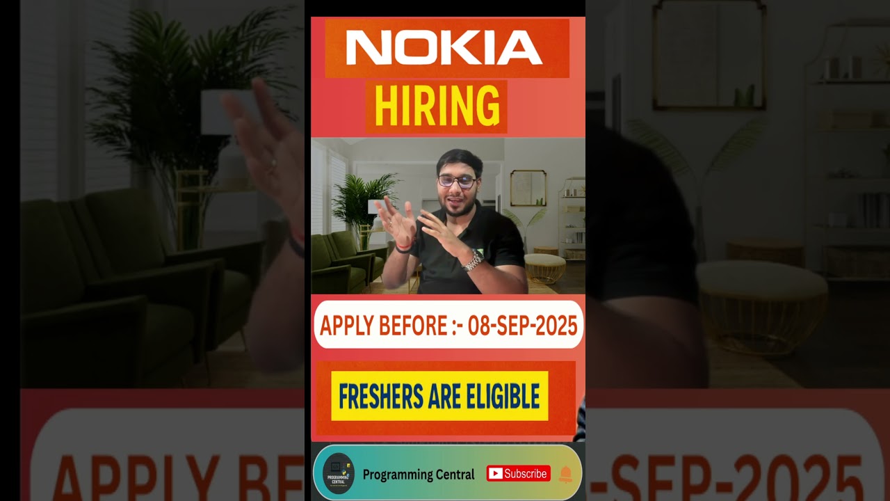 🚨 Nokia Hiring Software Development Engineer | Freshers Eligible | Big MNC Opportunity 2025 🚀