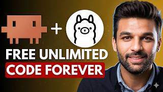 Claude Code + Ollama = FREE UNLIMITED CODING (No API Key Required)