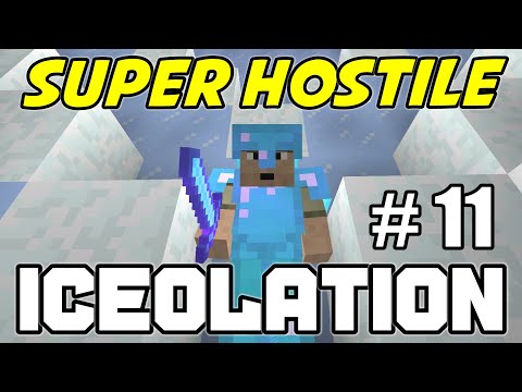 WOLF PACK FALLEN HERO - Minecraft Super Hostile ICEOLATION MAP - Ep. 11