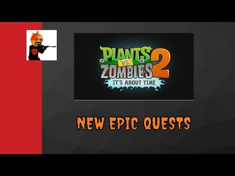 NEW EPIC QUESTS!!! Mango Plays: Plants vs. Zombies 2: It's About Time 6/8/2017