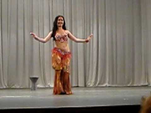 Marta Korzun (Ukraine) - Bellydance - tabla solo improvisation!!!