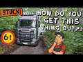 One Wrong Turn Truck Drives Over Small Bridge And Gets Stuck For Over A Month