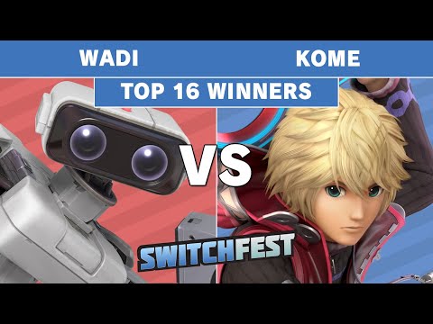 Switchfest 2019 - AG | Wadi (ROB) Vs Kome (Shulk) Winners Top 16 - Smash Ultimate