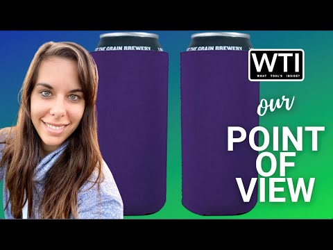 Blank Neoprene Can Coolie - WTI product video review