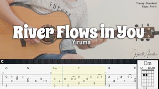 Download lagu (FREE TAB) River Flows in You - Yiruma | Fingerstyle Guitar | TAB Chords Lyrics mp3 Download lagu (FREE TAB) River Flows in You - Yiruma | Fingerstyle Guitar | TAB Chords Lyrics mp3