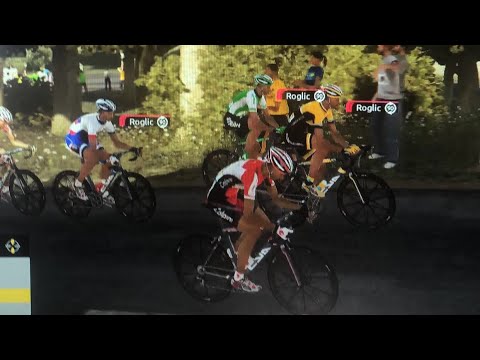 Tour de France 2020 Online | Mountain Gameplay | Egan Bernal vs Roglic x3