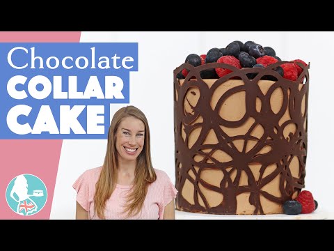 How to Make a Chocolate Collar Cake