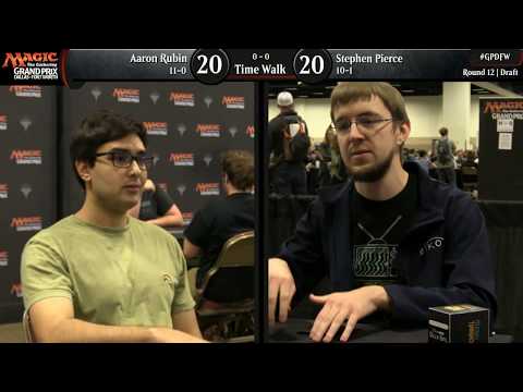 Magic the Gathering GP Dallas Fort Worth 2018 Round 12 Dominaria Sealed/Draft