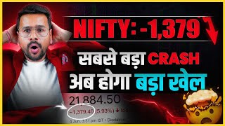 Election Results 2024 & Stock Market Crash | BJP vs Congress | 5 June Stock Market Nifty Rally