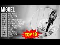 M I G U E L Greatest Hits Top 100 Artists To Listen In 2023