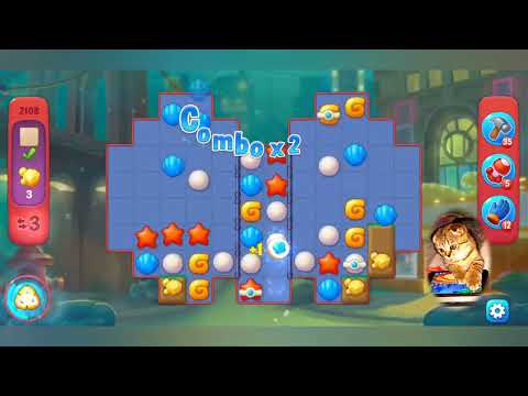 Fishdom 2022, no Boosters,   2108  level  -  прохождение без бустеров,   2108 уровень.