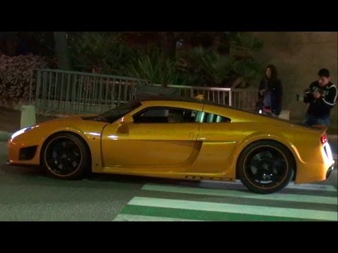 Noble M600 - Acceleration Exhaust Sound during lil Kickdown with Wheel Spin Exotic Supersportscar