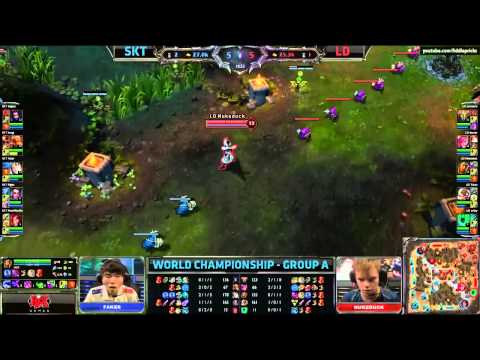 SK Telecom T1 vs Lemondogs Group A (World Championship Group Stages)