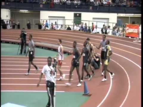 Boys 60m Hurdles Final - New Balance Indoor Nationals 2011