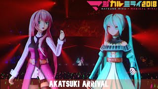 Download lagu 【Akatsuki arrival アカツキアライヴァル】Hatsune Miku Magical Mirai 2018 初音ミク「マジカルミライ 2018」 mp3