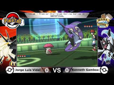 Jorge Luis Vidal VS Kenneth Gamboa - SEMIFINAL VGC18 Premier Challenge Spring Series #1