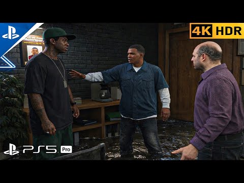Grand Theft Auto 5 Gameplay Walkthrough Part 3 - GTA 5 PS5 Pro 4K 60FPS No Commentary