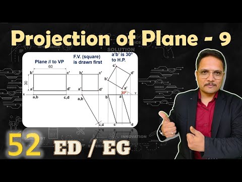 9 Projection of Plane in Engineering Drawing Projection