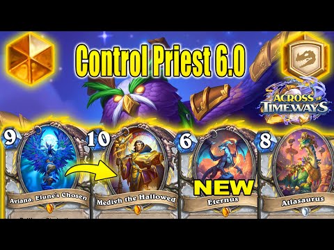 80% Winrate Control Priest 6.0 Craft in December To Climb Rank At Across the Timeways | Hearthstone