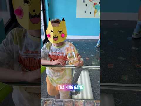 Trading Common Pokemon Cards for RARE Cards! (Surprising Kids) #game #pokemon #pokemoncards