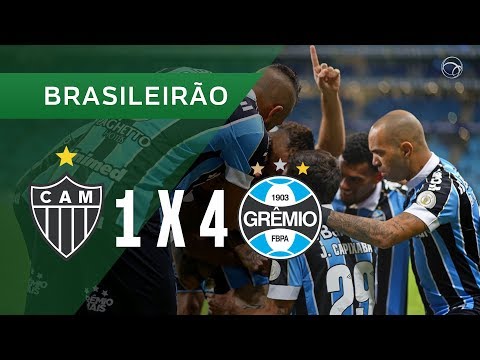 ATLÉTICO-MG 1 X 4 GRÊMIO - GOLS - 13/10 - BRASILEIRÃO 2019