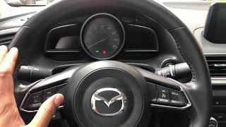 Mazda 3 - How to open trunk