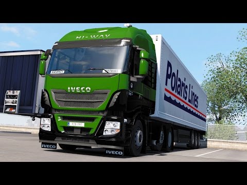 ETS 2 1.27 public beta Iveco Hi-Way  Göteborg - Jönköping