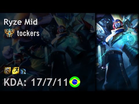 Ryze Mid vs Cassiopeia - tockers - BR Challenger Patch 7.8