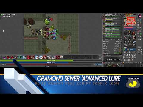 Tibia Cloudbot Advanced Lure Oramond Sewers