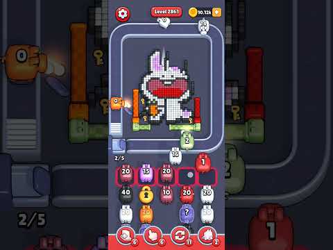 Pixel Flow Level 2861 Walkthrough