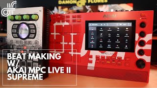 Video thumbnail for AKAI MPC LIVE II SUPREME | Boom Bap Beat Making by Damon Flores