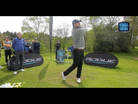 Part of a video titled Stay on top of the golf ball - YouTube