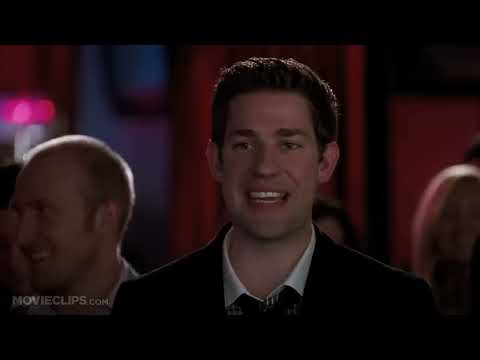 Something Borrowed trailer frame: Rachel in the rain sequence leading to the Radiohead cue