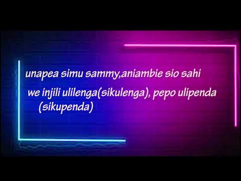 Lenga lyrics by Willy Paul ft Size 8(official lyric video)