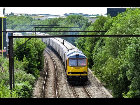 GBRf Class 60 No. 60087 on 6E10 Liverpool Biomass Terminal - Drax Aes on 24.07.21 - HD