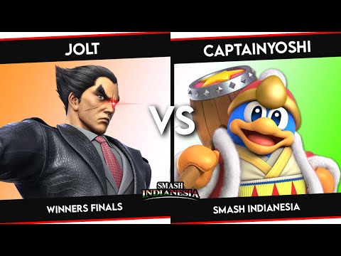Jolt (Pikachu/Kazuya) vs CaptainYoshi (King Dedede) - Smash Indianesia - Winners Finals