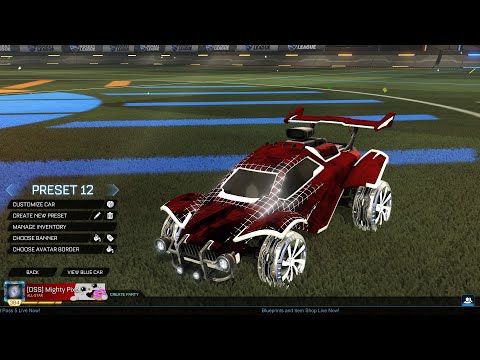 Brand New Titaium White Trigon!? Rocket League Titanium White Trigon Showcase