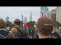 Pro Palestinian Group Marches In Chicago S Loop