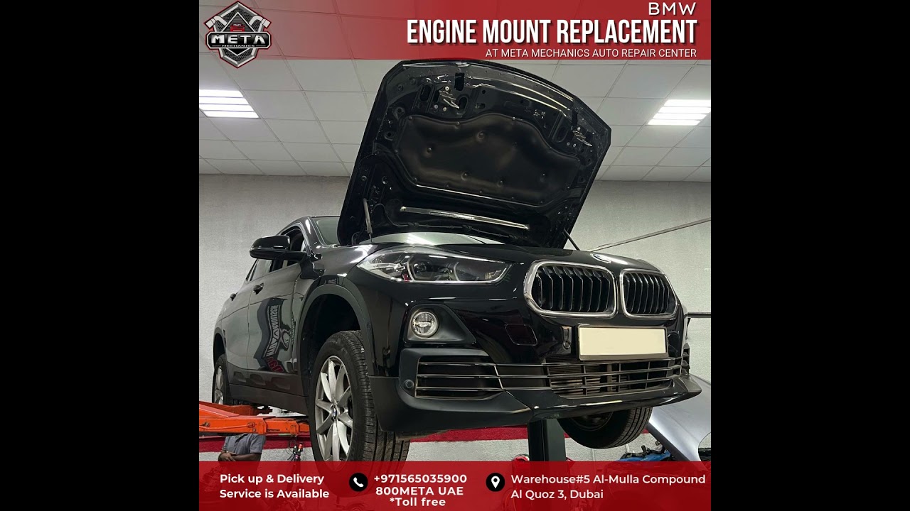 BMW Engine Mount Replacement #metamechanics #automobile #automaintenance #automotiveexperts