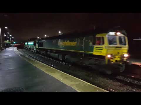 Saturday Night Civil Engineers Train Powered By Freightliner Class 66 - 10/2/18