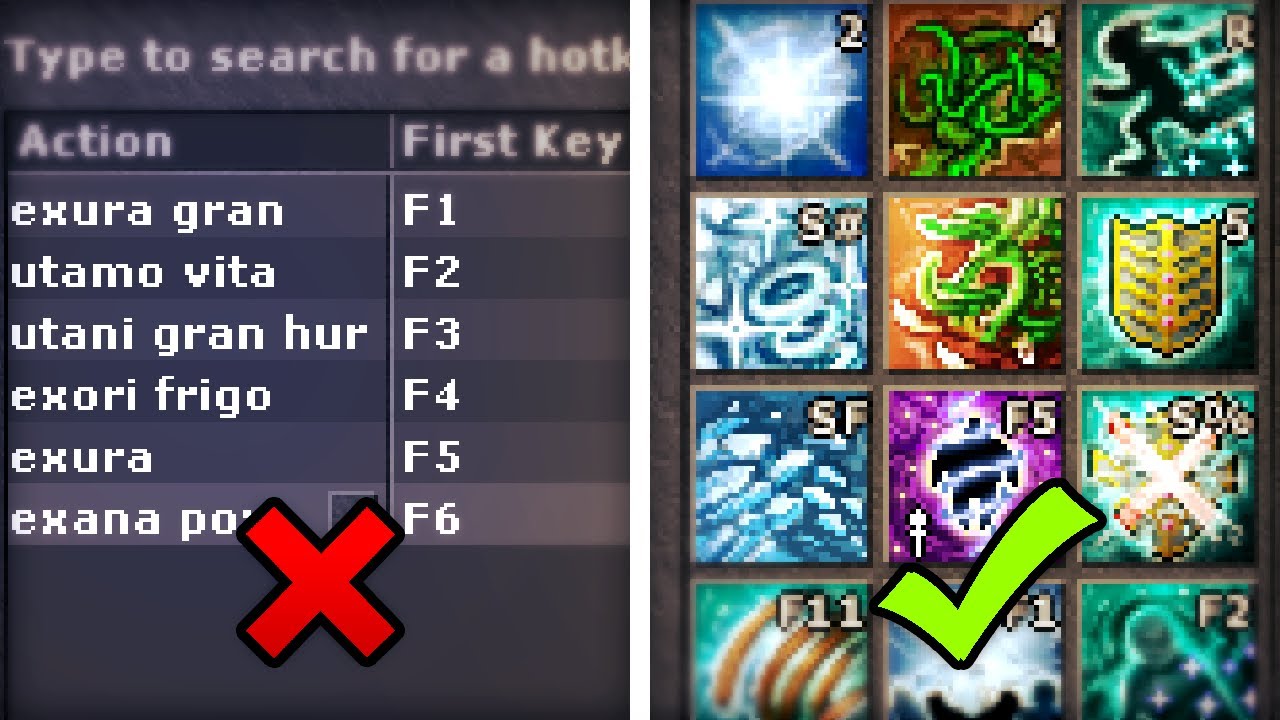 Usando Hotkeys do jeito "certo" no Tibia