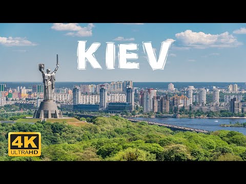 Kiev, Ucrânia 🇺🇦 | Imagens de drone em 4K