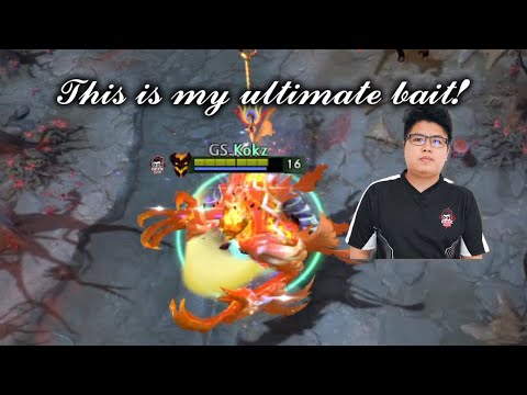 The ultimate TP bait of KOKZ - turns to team wipe #dota2clips #dota2 #dota2sea