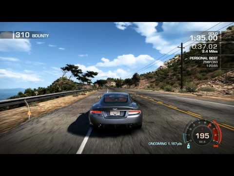 Need For Speed Hot Pursuit 2010 "V12 for Victory" 1:20.51 - Aston Martin DBS Coupe-